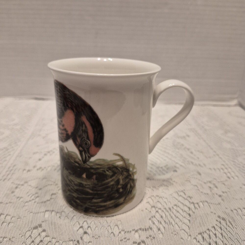 Gracie Bone China Tea Coffee Cup Mug Song Bird Nest